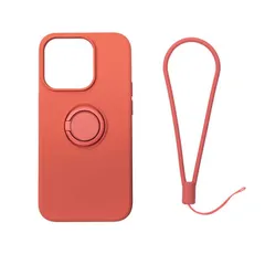 【 新品 未開封 】 ROYALMONSTER iPhone 14ProMAX 用シリコン製ケース(リング付・レッド) Royal Monster(ロイヤルモンスター) RM-14PMSili-RD 未使用 送料無料