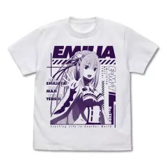 Re：ゼロから始める異世界生活 エミリア フルグラフィック Tシャツ Lサイズ Re:ゼロから始める異世界生活 フルグラフィックTシャツ［エミリア］