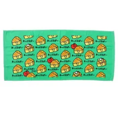 【メール便】おえかきさん グッズ フェイスタオル 面白雑貨 プリントロングタオル