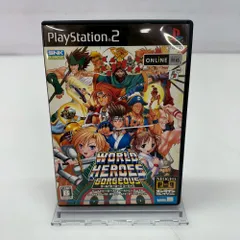 05w12606 【PS2】ワールドヒーローズ ゴージャス ゲームソフト 動作確認済み プレイステーション2 【中古品】