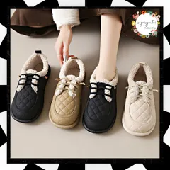 モカシン ムートンパンプス ボアシューズ ブラック ライトブラウン キルディング ファーシューズ レディース 裏起毛 フラットシューズ 防寒 カジュアル 靴 もこもこ ぺたんこ パンプス 歩きやすい モカシンローファー 痛くない 疲れない 87TTMY-005