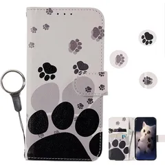 Pixel 8A ケース 手帳型 ピクセル 8a ケース Google Pixel 8A 手帳型 かわいい 猫 ストラップ付き おしゃれ かわいい Google Pixel 8Aスマホケース Pixel 8A携帯カバー カード収納 財布型 人気 TPUスタ 0