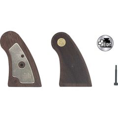 【5月13日再入荷予定】タナカ +Weightグリップシリーズ パイソンウォールナット サービスサイズ チェッカーグリップのサムネイル