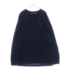 【即完売品✨】Supreme シュプリーム スモールボックスロゴ ロンT 黒 M 美品✨】シュプリーム スモールボックスロゴ刺繍 長袖 ロンT 黒