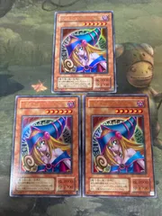 nv14 65 ブラック・マジシャン・ガール P4-01 2期 初期イラスト 遊戯王 3枚 ブラマジガール