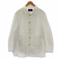 カルバンクライン CALVIN KLEIN ステンカラージャケット カバーオール XL 白 ホワイト /BM ■GY09のサムネイル