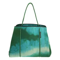 STATE OF ESCAPE / ステイトオブエスケープ | × Taina Larot  Ron Herman別注 エスケープ トート バック | グリーン/ブルー/ホワイト | レディース