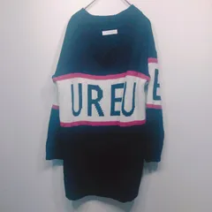 CECIL McBEE セシル ニット ワンピース ネイビー M