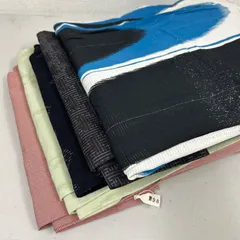 単衣 夏着物 5着 着物まとめ売り リメイク材料 m-309