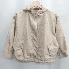 ◇ ⊇ LOVETOXIC ラブトキシック 七分袖 ブルゾン サイズSS ベージュ レディース E  【1502060035835】