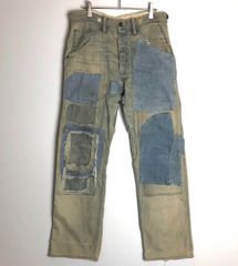 RRL REPAIRED CHINO TROUSERS ダメージ加工 32×32 - メルカリ