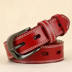 レディースベルト レザーBelt ユニセックスベルト シンプル カジュアル ウエストマーク 長さ調整可能 上品 ビジネス レディース女性 シンプルベルト 丈夫 バックル フリーサイズ  デザインベルト オシャレ ファッション バンド カジュアルシーン お買物