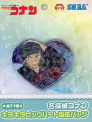 【中古】バッジ・ピンズ 赤井秀一(寝ポーズ) キラキラビッグハート型缶バッジ 「名探偵コナン」