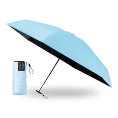 マジカルテック プロテクション 折りたたみ傘 コンパクト 手開き 遮光100% 遮熱 UVカット 日傘 晴雨兼用 軽量 スリム 無地 メンズ レディース ユニセックス 親骨50cm 30226 ペールスカイ 今田美桜 アンバサダー [ペールスカイ]