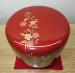 棗 なつめ 螺鈿細工 花模様 茶道具 裏千家 表千家 工芸品 2025年最新】Yahoo!オークション -螺鈿(棗)の中古品・新品・未