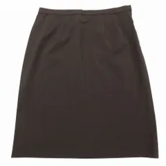 Leilian レリアン 大きいサイズ 15+ スカート ひざ丈 タイト ボトムス ブラウン 茶色 レディース 【中古】