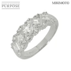 R075 MIKIMOTO　ミキモト　大珠極上良質天然アコヤ本真珠リング MIKIMOTO ミキモト あこや真珠 天然ダイヤモンドリング – Mico宝飾店
