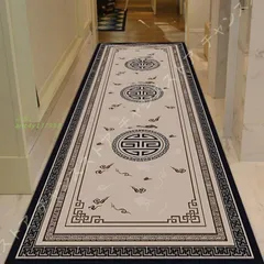 廊下用カーペット 廊下敷き マット ロングカーペット 遮音カーペット 大きいサイズ 春夏秋冬 階段カーペットマット 抽象芸術 大判 高級 廊下 北欧テイスト ant4y137994