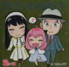 【中古】食玩 ステッカー・シール ロイド・フォージャー＆ヨル・フォージャー＆アーニャ・フォージャー 「SPY×FAMILY 小さな星たべよ オリジナルシール」