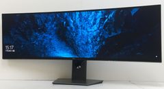 ☆【美品】Dell U4919DW ウルトラワイド液晶モニター 49インチ Dual QHD(5120x1440) HDMIx2/USB Type-Cx1/DisplayPortx1 動作品