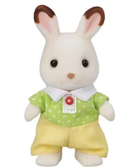 【新品】エポック社 シルバニアファミリー 人形 ショコラウサギの男の子 ウ 102 STマーク認証 3歳 おもちゃ ドールハウス Sylvanianのサムネイル