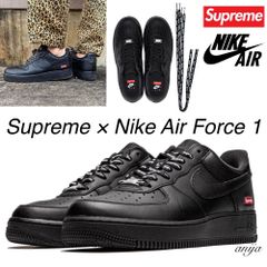 Supreme x Nike Air Force 1 Low White/シュプリーム × ナイキ エア フォース ワン  ロウ/オールブラック/レア/CU9225-001