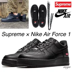 Supreme x Nike Air Force 1 Low White/シュプリーム × ナイキ エア フォース ワン ロウ/オールブラック/レア/CU9225-001
