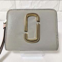 MARC JACOBS マークジェイコブス　二つ折り財布　ホワイト