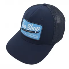 【超美品】アディダス メッシュキャップ ネイビー×ライトブルー ワッペン OSFM-W/58cm(57-60cm)  ゴルフウェア 2023年モデル adidas