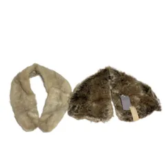 リアルファー 毛皮 ショール ティペット 97cm / スタジオクリップ イギリス製 フェイクファー ティペット 72cm 成人の日 前撮り ■SAC57