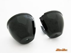 ゼファー400/750 純正タイプ メーターロアカバー 艶消しブラック塗装