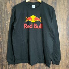 RED BULL・レッドブル・ロングTシャツ・黒
