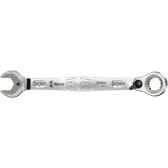 WERA ヴェラ コンビネーション ラチェットレンチ JOKER 角度付きラチェットヘッド スパナ部内側口幅5/8inch 全長213mm 020080