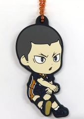[중고] 열쇠 고리 다나카 류노스케 쿤 캐릭터 러버 매력 (카라스노 고등학교) [이치 반 쿠지 극장판 하이큐!! 쓰레기 버림장의 결전] G상