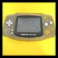 ゲームボーイアドバンス　クリア　ブルー　ジャンク　任天堂