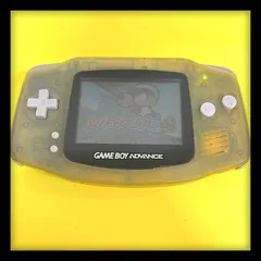 ゲームボーイアドバンス　クリア　ブルー　ジャンク　任天堂