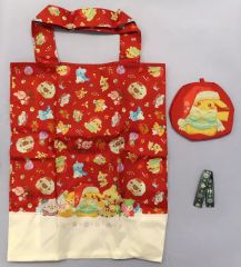 [중고] 가방 Pokemon Heartwarming Christmas 랩핑×에코 백 L [포켓 몬스터] 포켓몬 센터 한정