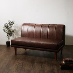 レトロ ビンテージ アメリカンダイナーソファー ベンチクラシック