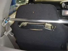 カワイ製作所 インサイト ZE1 99/11 - '06/06用 センターピラーバー ストレートタイプ ※注意事項要確認