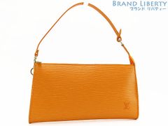 【レア超美品】ルイヴィトン　LOUIS VUITTON　エピ　ポシェット アクセソワール 24　アクセサリーポーチ　ワンショルダーバッグ　ハンドバッグ　マンダリン オレンジ　M5294H