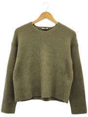 AURALEE (オーラリー) A6AP05RK SUPER FINE WOOL RIB KNIT BIG P/O レディース ベージュ 1