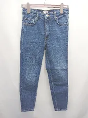 ◇ Θ ZARA ザラ ストレッチ ジーンズ デニム パンツ サイズEUR M USA 6 MEX 28 ネイビー系 レディース メンズ E  【1505290025232】
