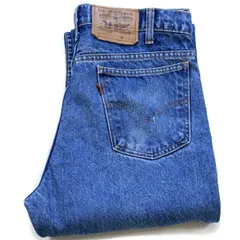 80s USA製 Levi'sリーバイス 517 デニムパンツ W33★97 ブーツカット フレア ビンテージ オールド ジーンズ ハチマル