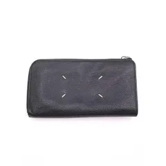 Maison Martin Margiela11 メゾンマルタンマルジェラ11 Lジップロングレザーウォレット 長財布 ブラック  S35UI0431のサムネイル