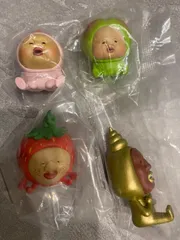 【４個セット】　こびとづかん おすわりマスコット 2 1 こびとずかん　こびと図鑑　イチゴクレナイ　バイブスマダラ　アラシクロバネ　タカラコガネ　カクレケダマ　シノビイエコビト　カクレモモジリ　シークレット　スモモノウチ　リトルハナガシラ ベニキノコビト