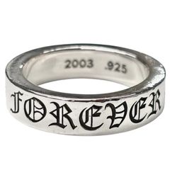 クロムハーツ CHROME HEARTS ■【 6mm SPACER FOREVER 】スペーサー フォーエバー リング