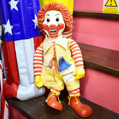 70’S McDonald's ドナルド・マクドナルド プラッシュドール 3/ Ronald McDonald ヴィンテージ ぬいぐるみ アメリカン雑貨　CHOPPER