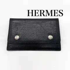【専用】HERMES 名刺入れ 黒 レザー H型金具付き 楽天市場】【10%OFF】 エルメス カードケース ベアン ボックス