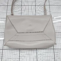 ◇ Θ YAHKI ヤーキ シンプル 大人カジュアル ショルダーバッグ グレージュ系 レディース E  【1508250013256】