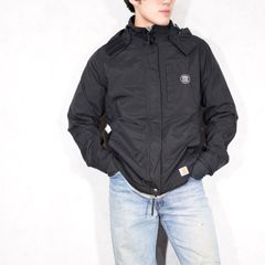 Carhartt カーハート マウンテンパーカー 青黒 - メルカリ